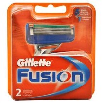GILLETTE FUSION CATRIDGES, 2 U